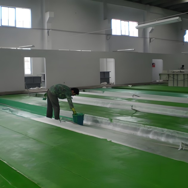 梁山防腐防静电地坪,防腐防静电自流平地坪产品图3